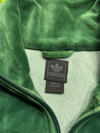Bluza rozpinana zielona Adidas Originals Firebird