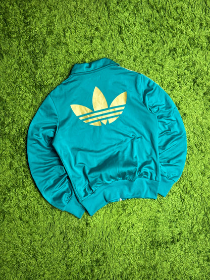 Bluza rozpinana turkusowa Adidas Originals Firebird
