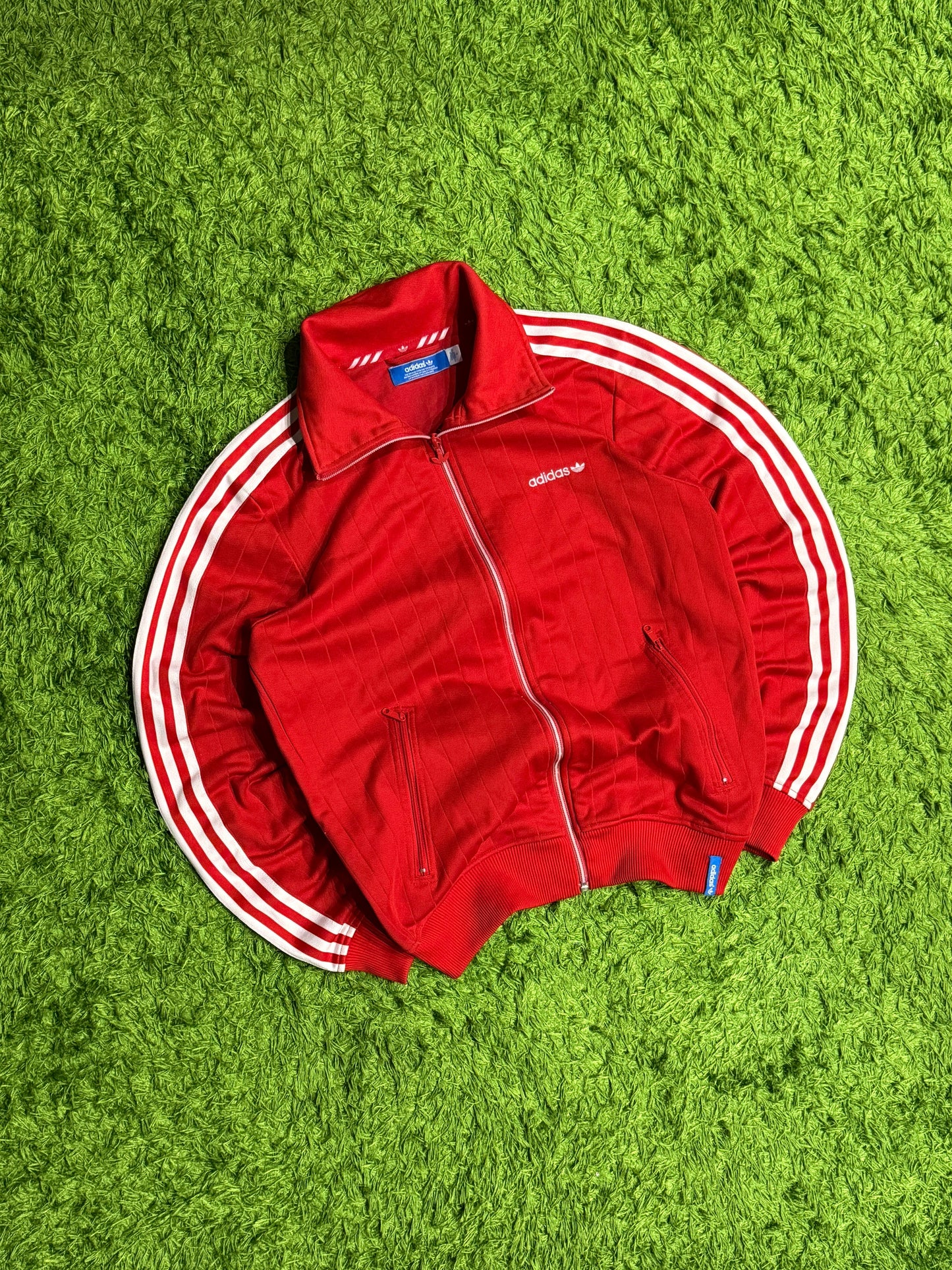 Bluza rozpinana czerwona Adidas Originals Firebird