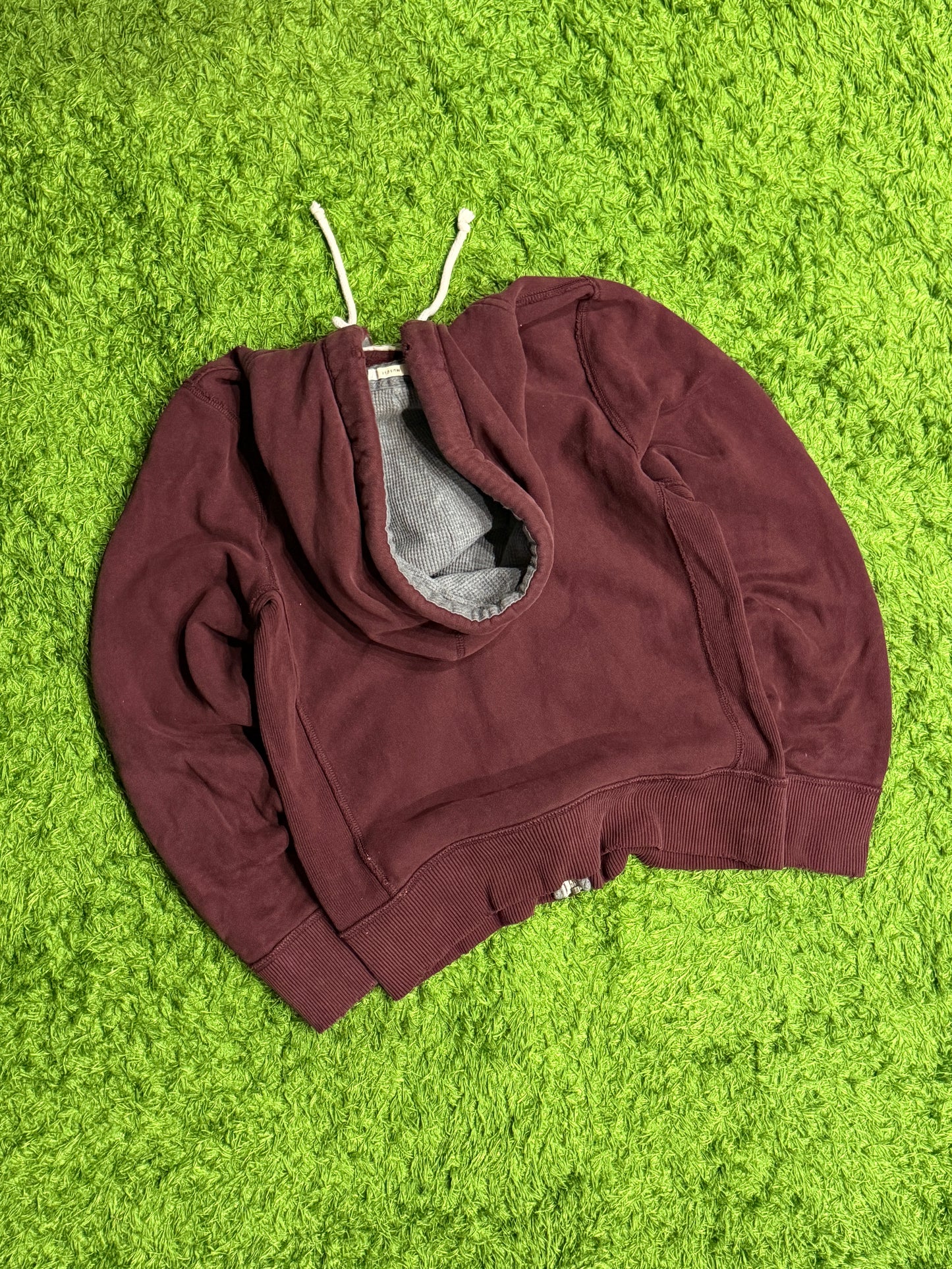 Bluza bordowa Abercrombie & Fitch y2k