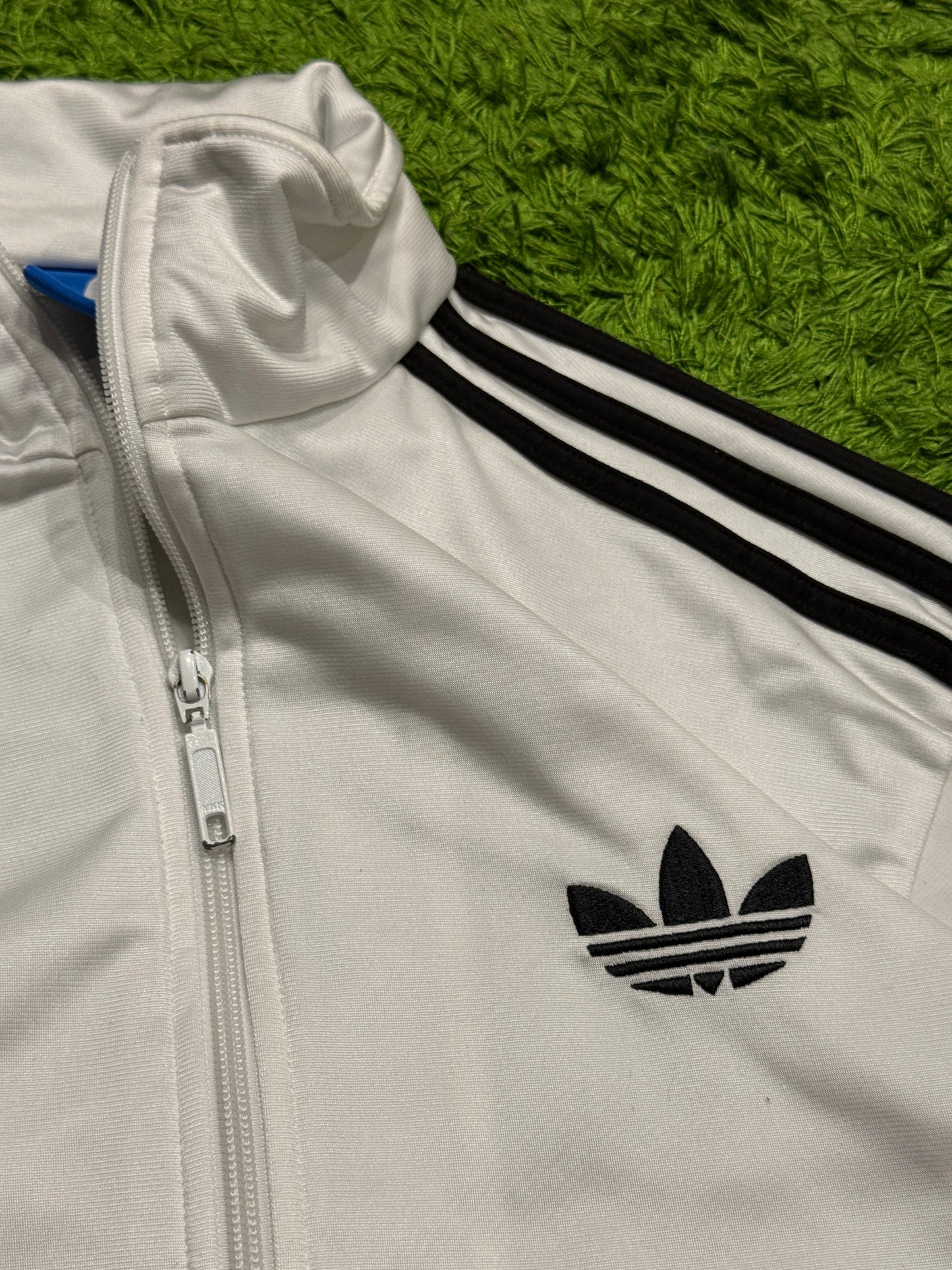 Bluza rozpinana biała Adidas Originals Firebird