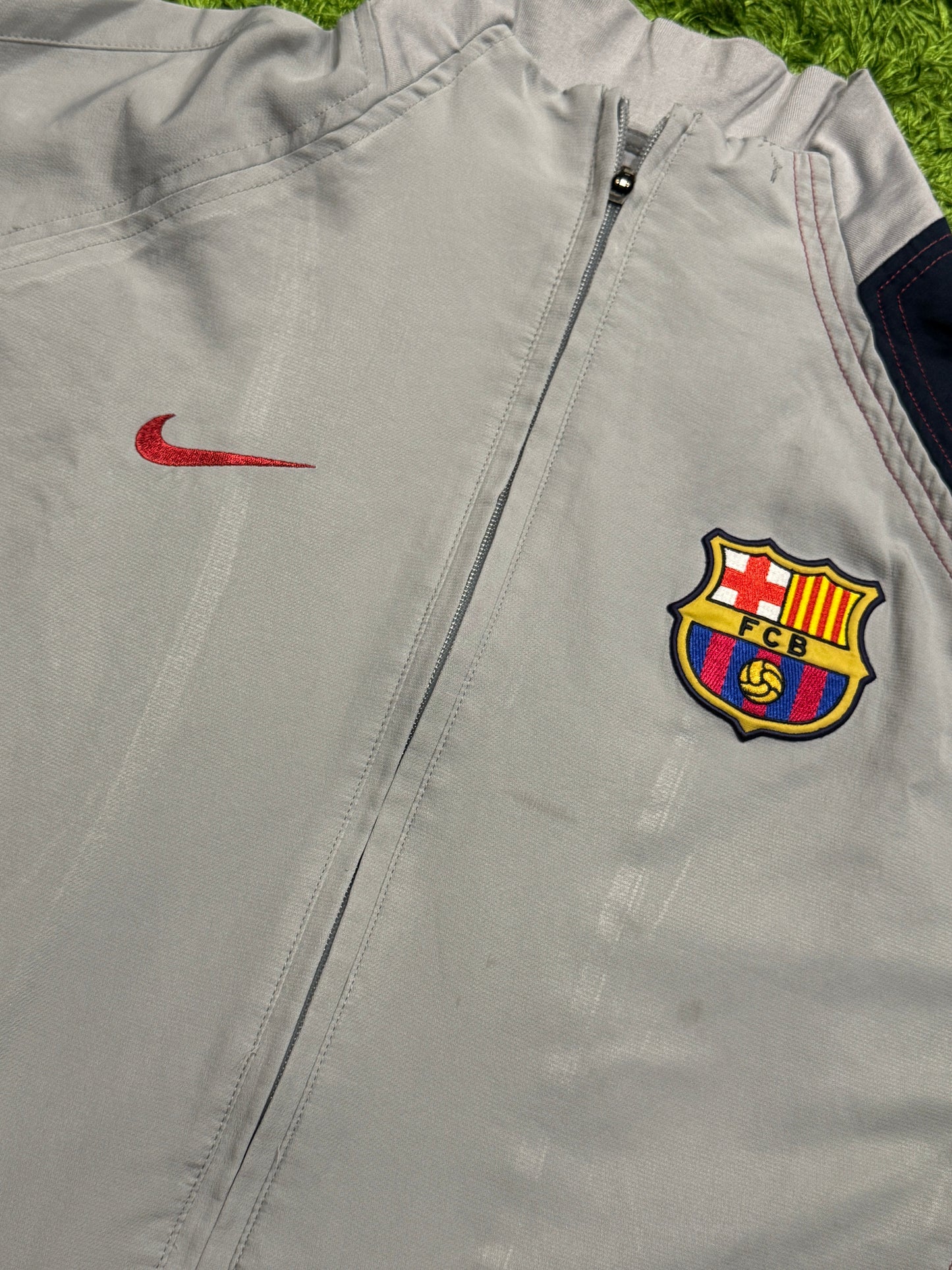 Kurtka ortalionowa Nike x FC Barcelona retro track jacket