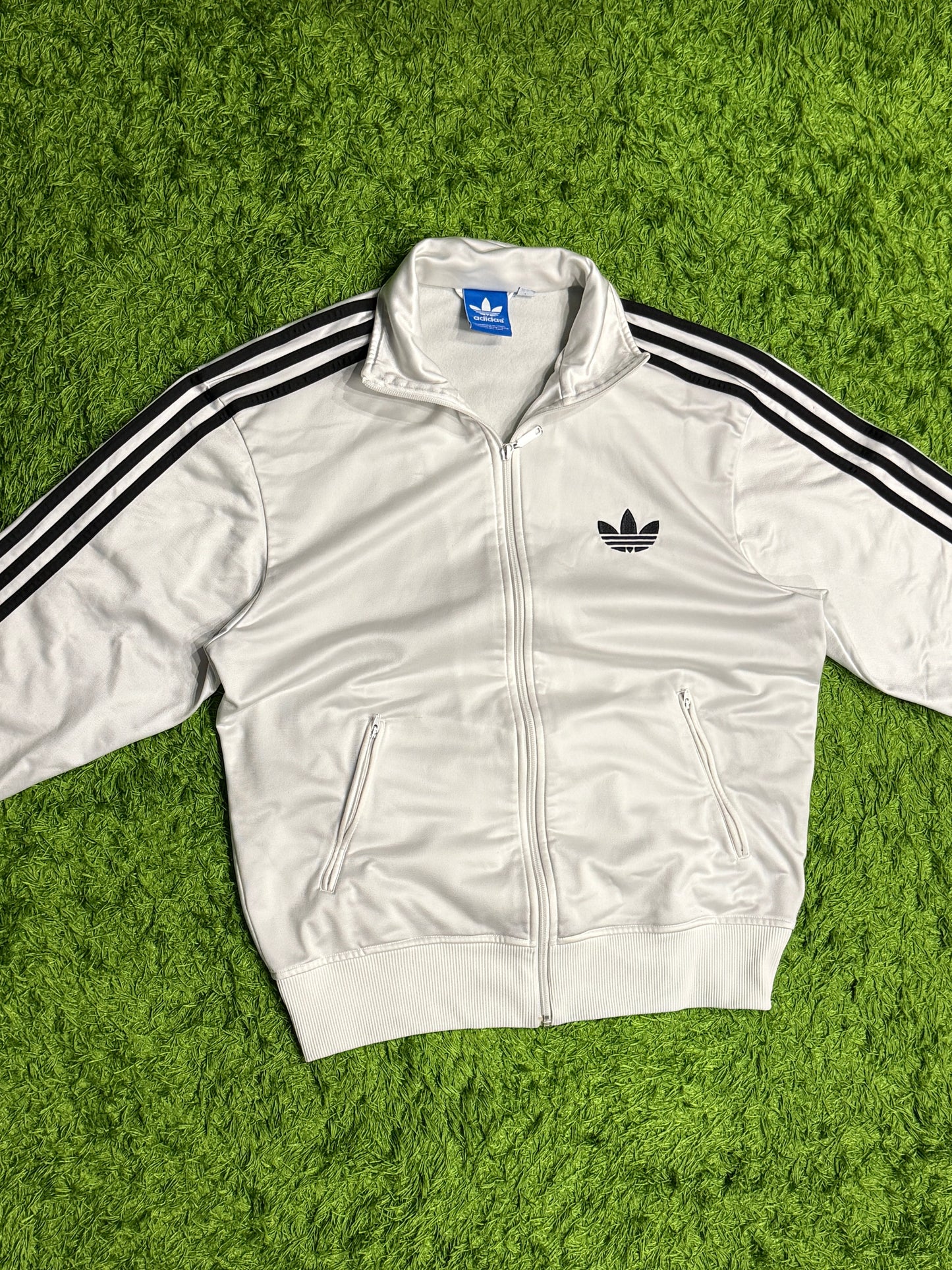 Bluza rozpinana biała Adidas Originals Firebird