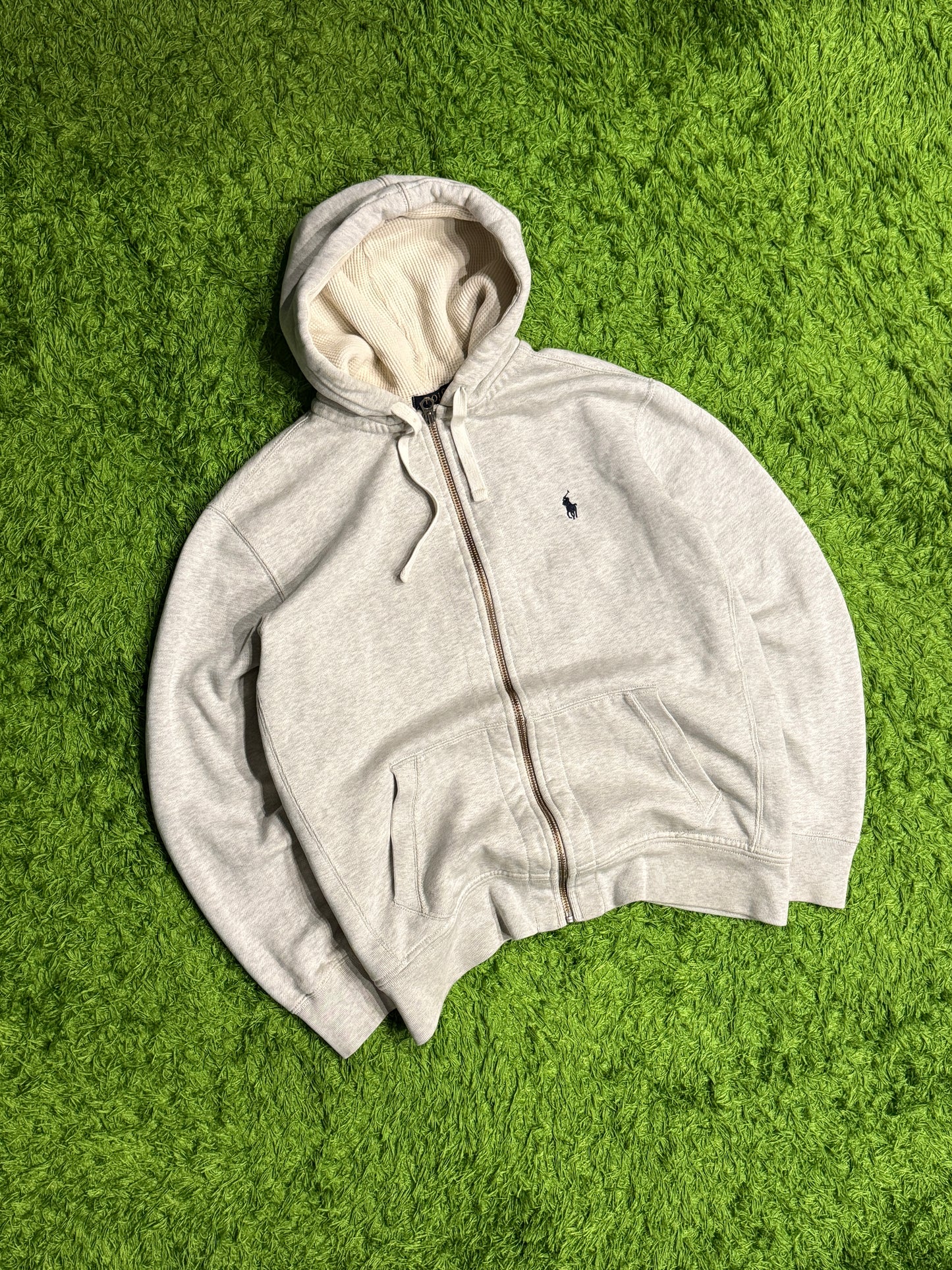 Bluza rozpinana szara Ralph Lauren Polo