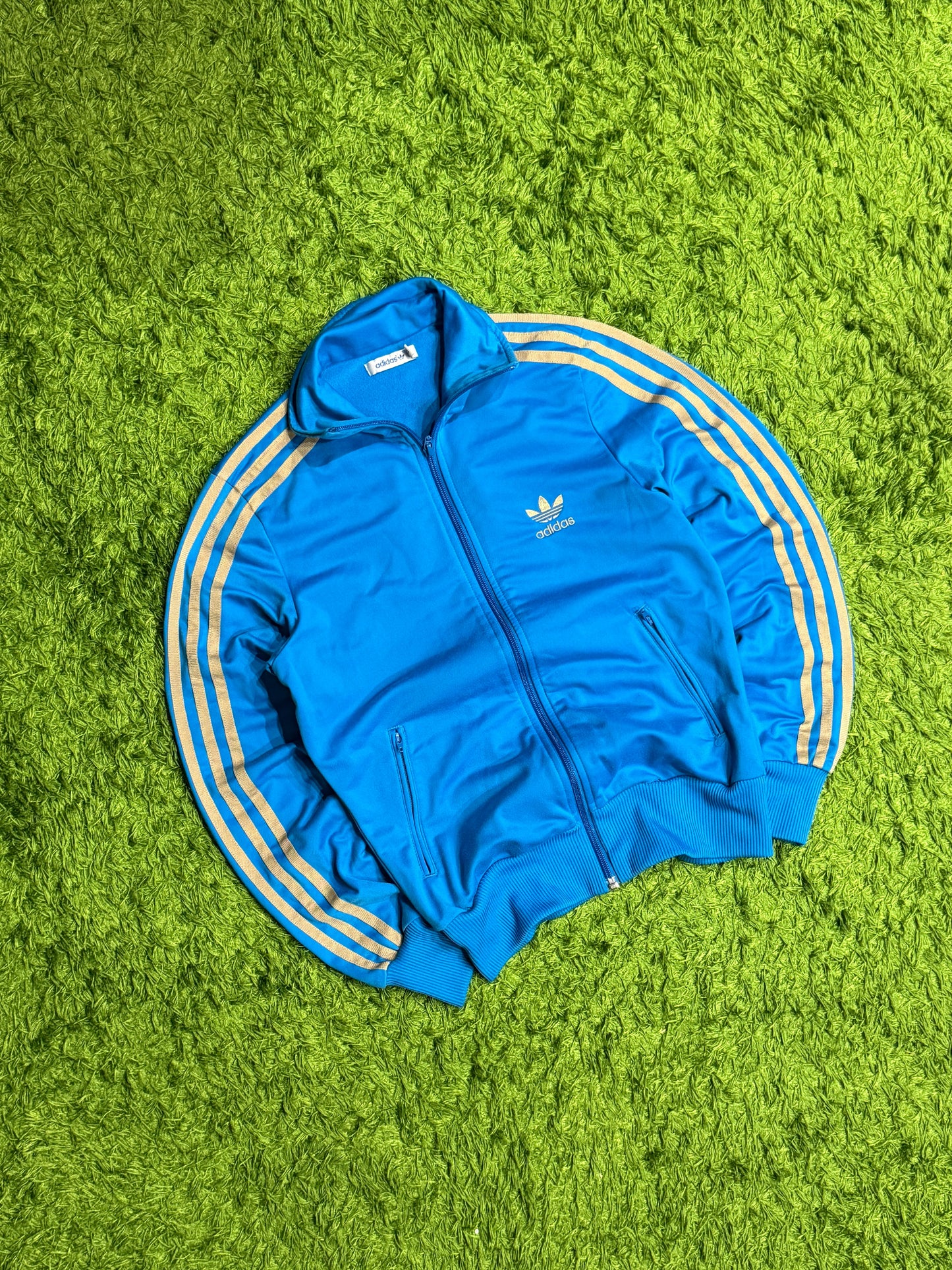 Bluza rozpinana niebieska Adidas Originals Firebird