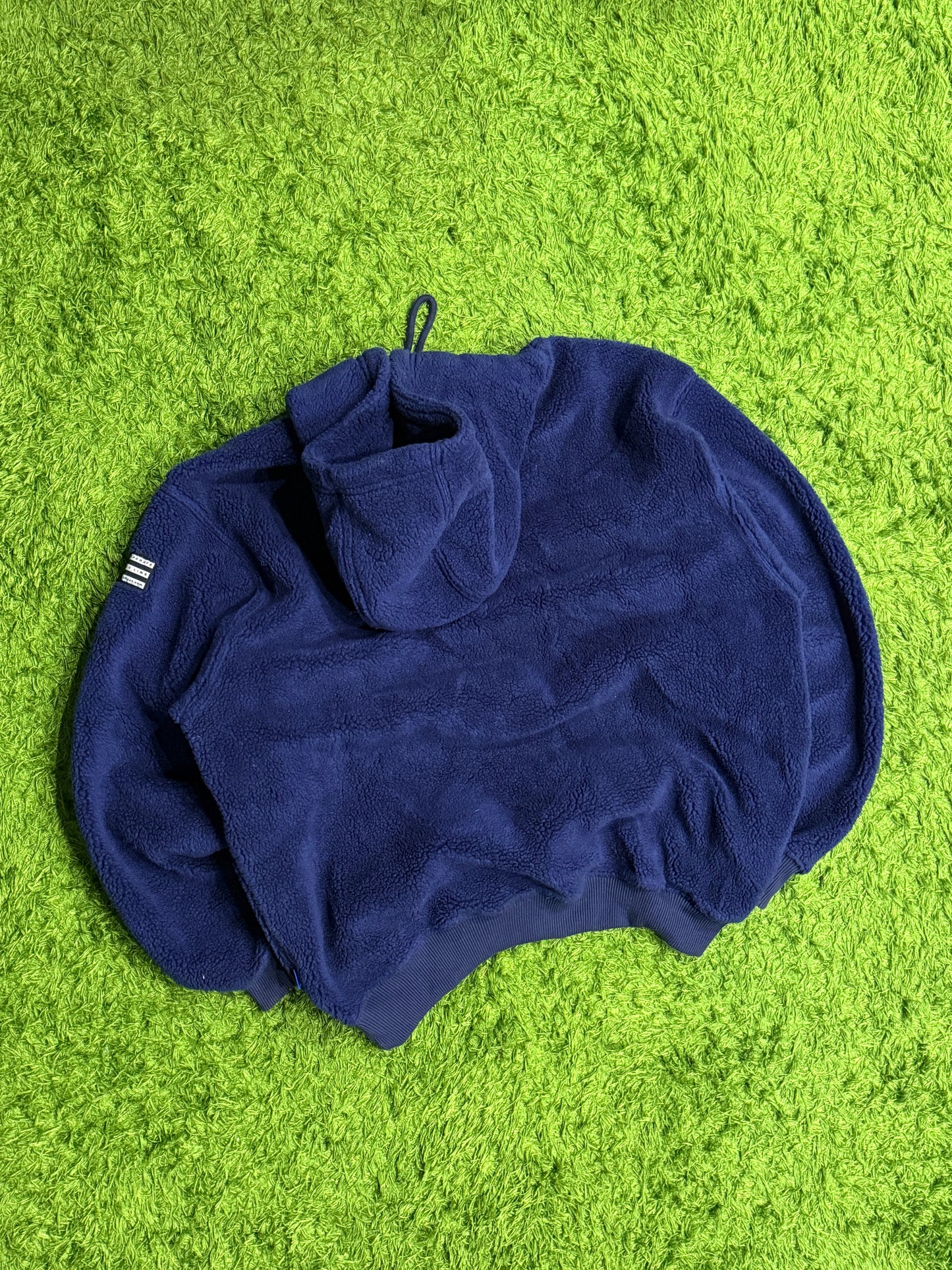 Polar z kapturem Adidas Equipment granatowy