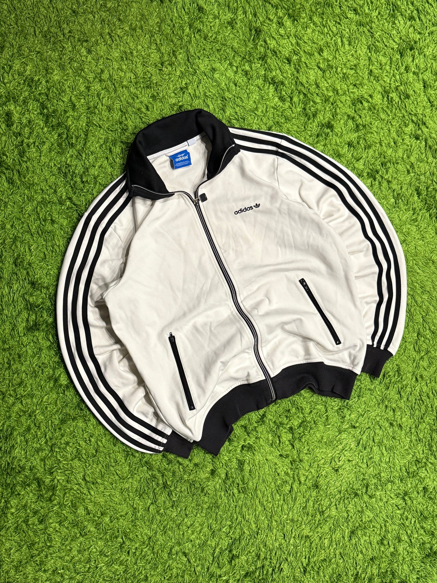 Bluza rozpinana biała Adidas Originals Firebird