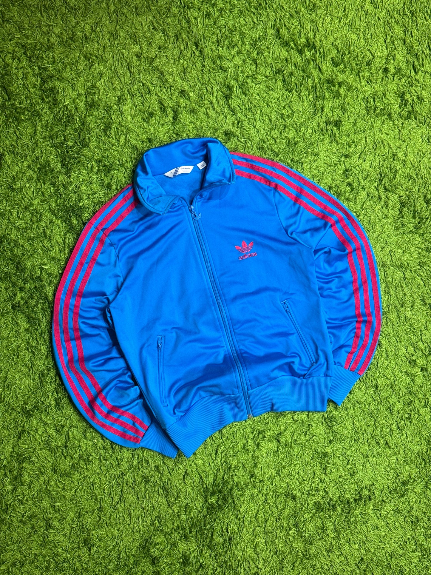 Bluza rozpinana niebieska Adidas Originals Firebird