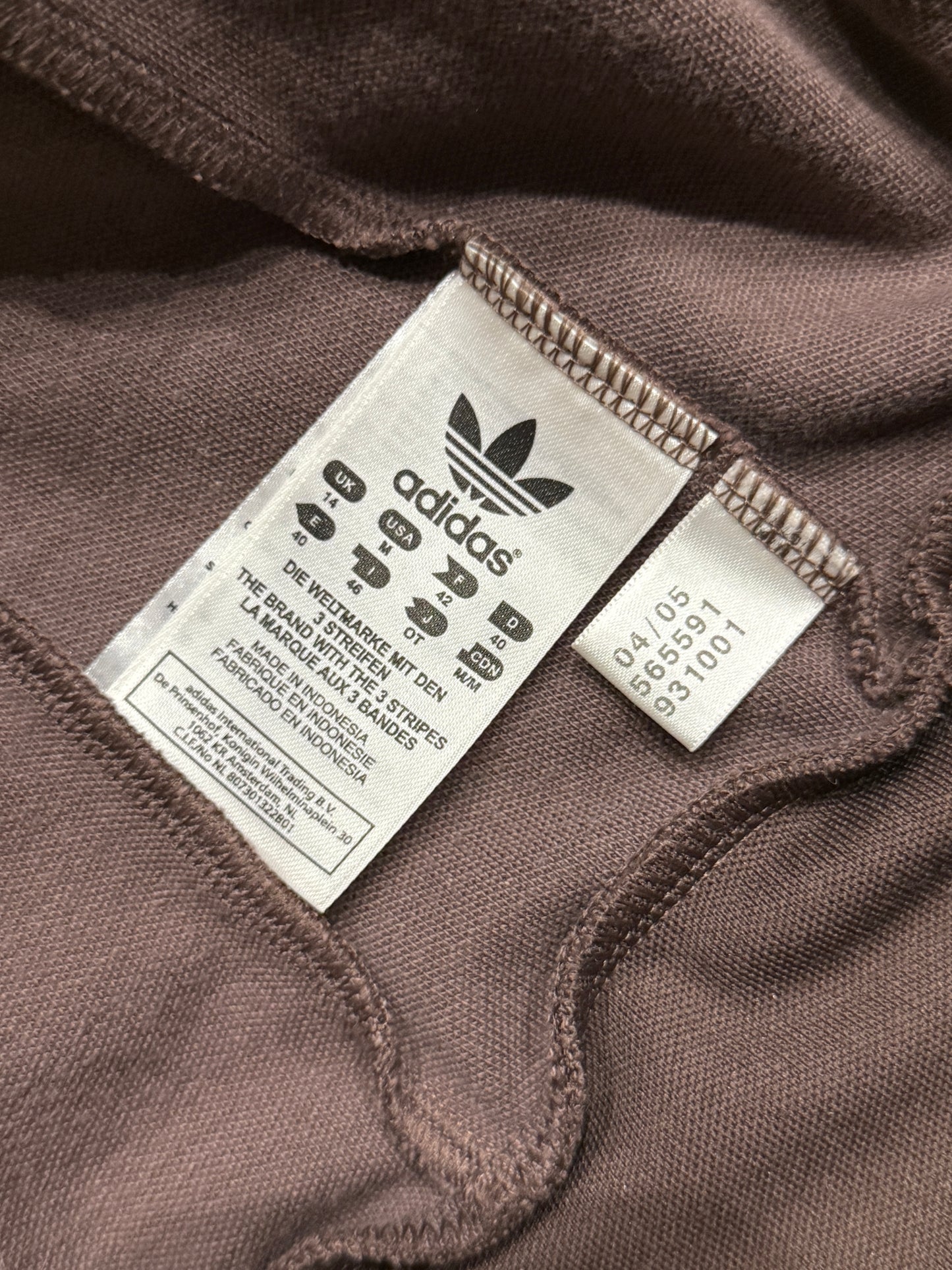 Bluza rozpinana brązowa Adidas Originals Firebird