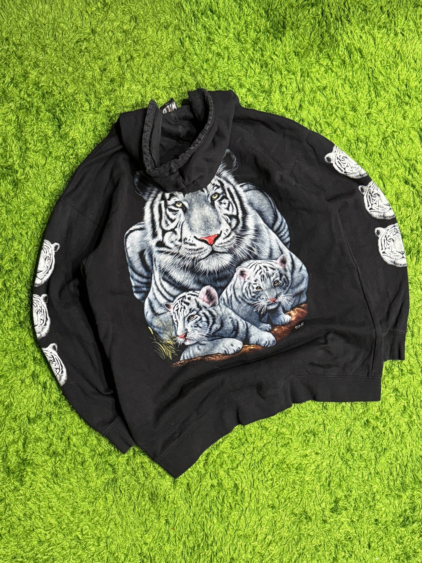 Bluza z tygrysami y2k hoodie