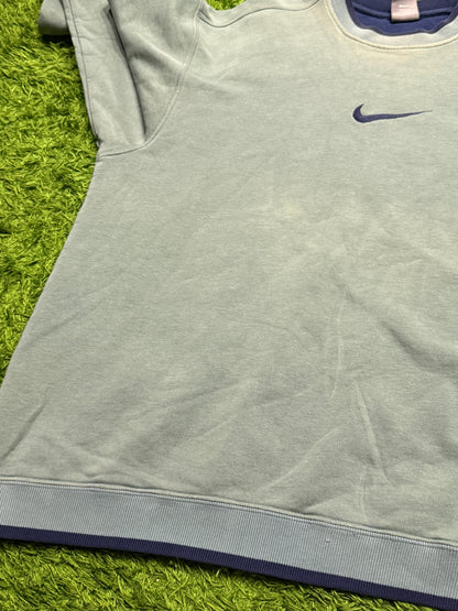 Bluza vintage Nike center swoosh logo y2k baggy