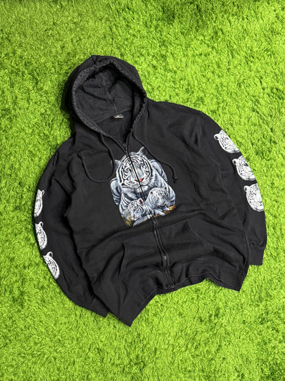 Bluza z tygrysami y2k hoodie