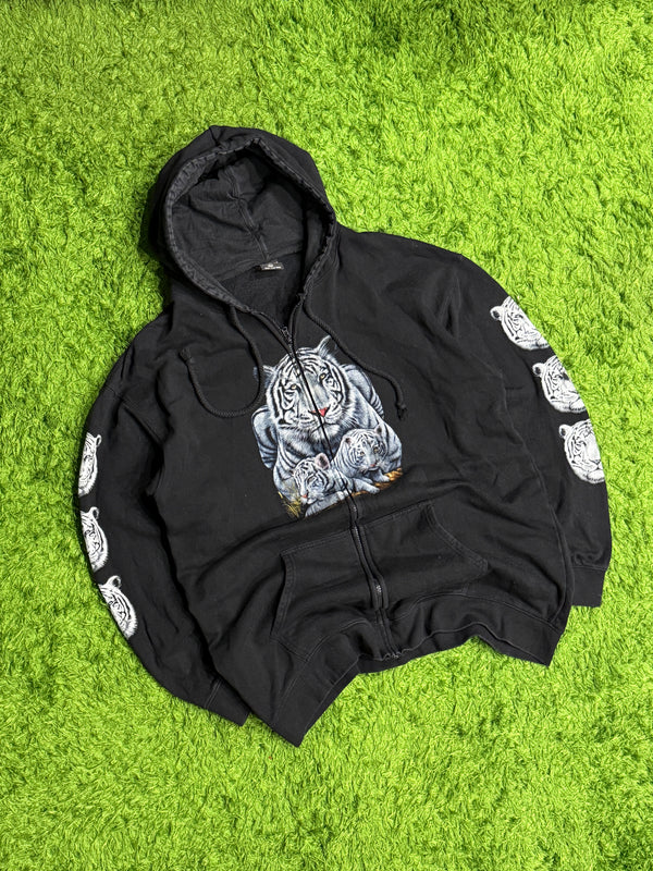 Bluza z tygrysami y2k hoodie