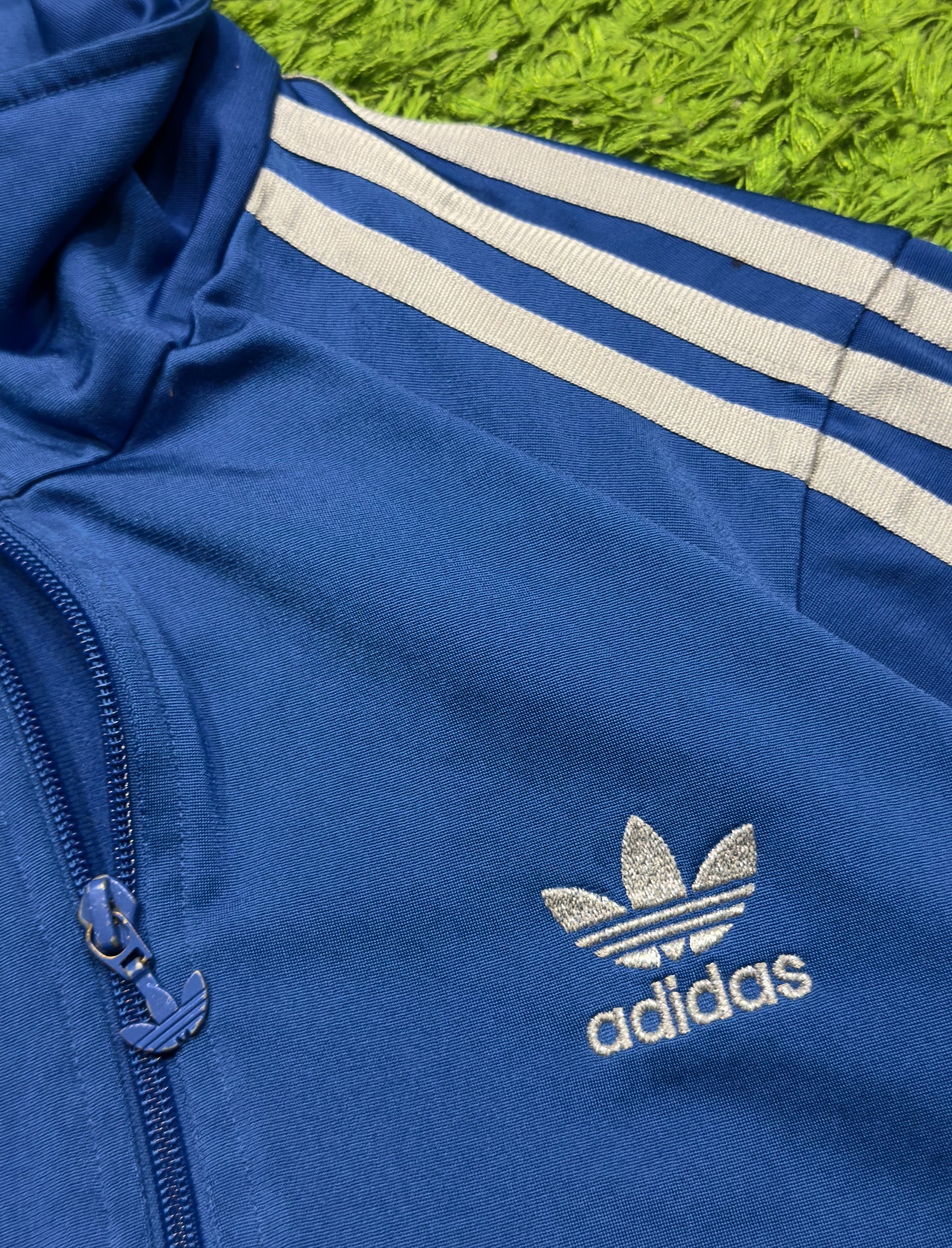 Bluza rozpinana niebieska Adidas Originals Firebird