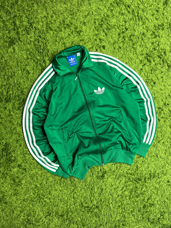 Bluza rozpinana zielona Adidas Originals Firebird