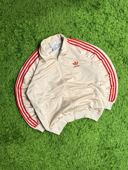 Bluza rozpinana kremowa Adidas Originals Firebird 90s