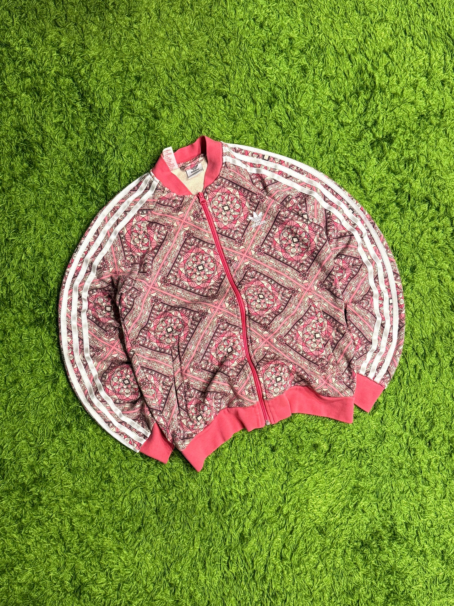 Bluza rozpinana różowa Adidas Originals Firebird