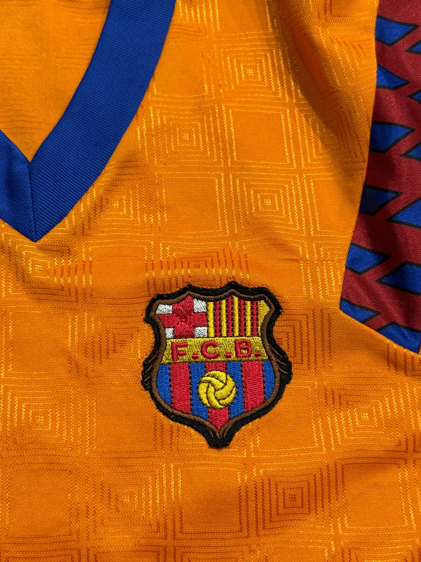Koszulka piłkarska FC Barcelona 90s reprodukcja
