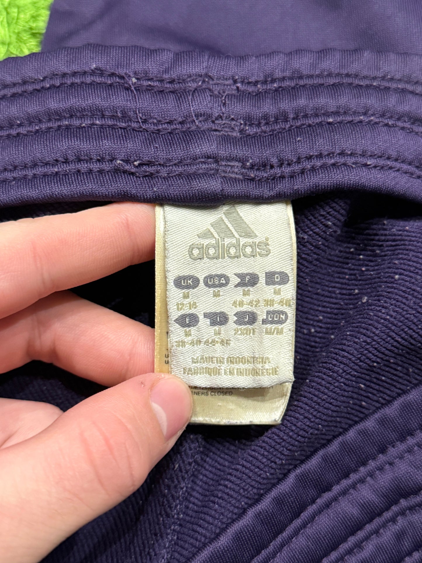 Spodnie dresowe fioletowe Adidas firebird