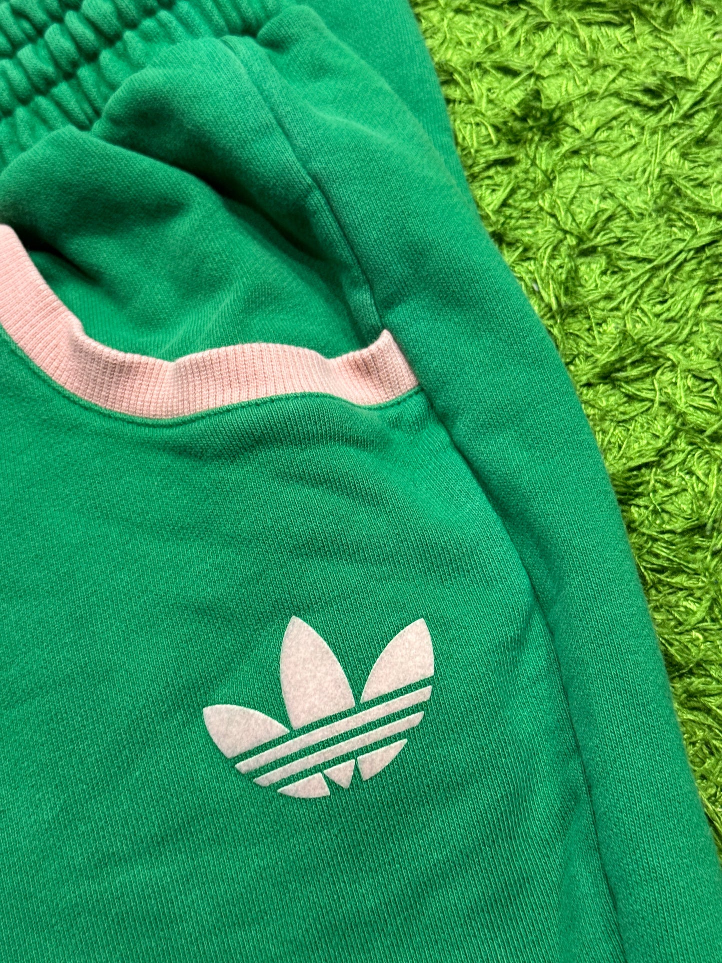 Spodnie dresowe zielone Adidas Originals Firebird sweatpants