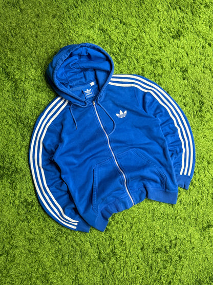 Bluza rozpinana niebieska Adidas Originals firebird hoodie