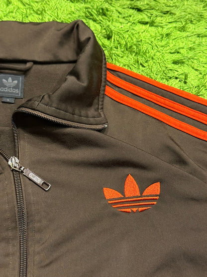 Bluza rozpinana brązowa Adidas Originals Firebird