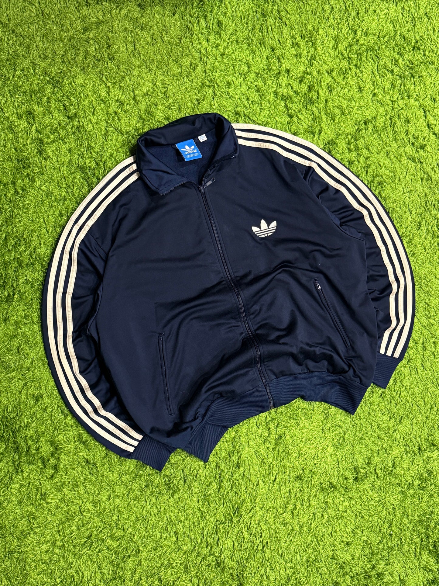 Bluza rozpinana granatowa Adidas Originals Firebird