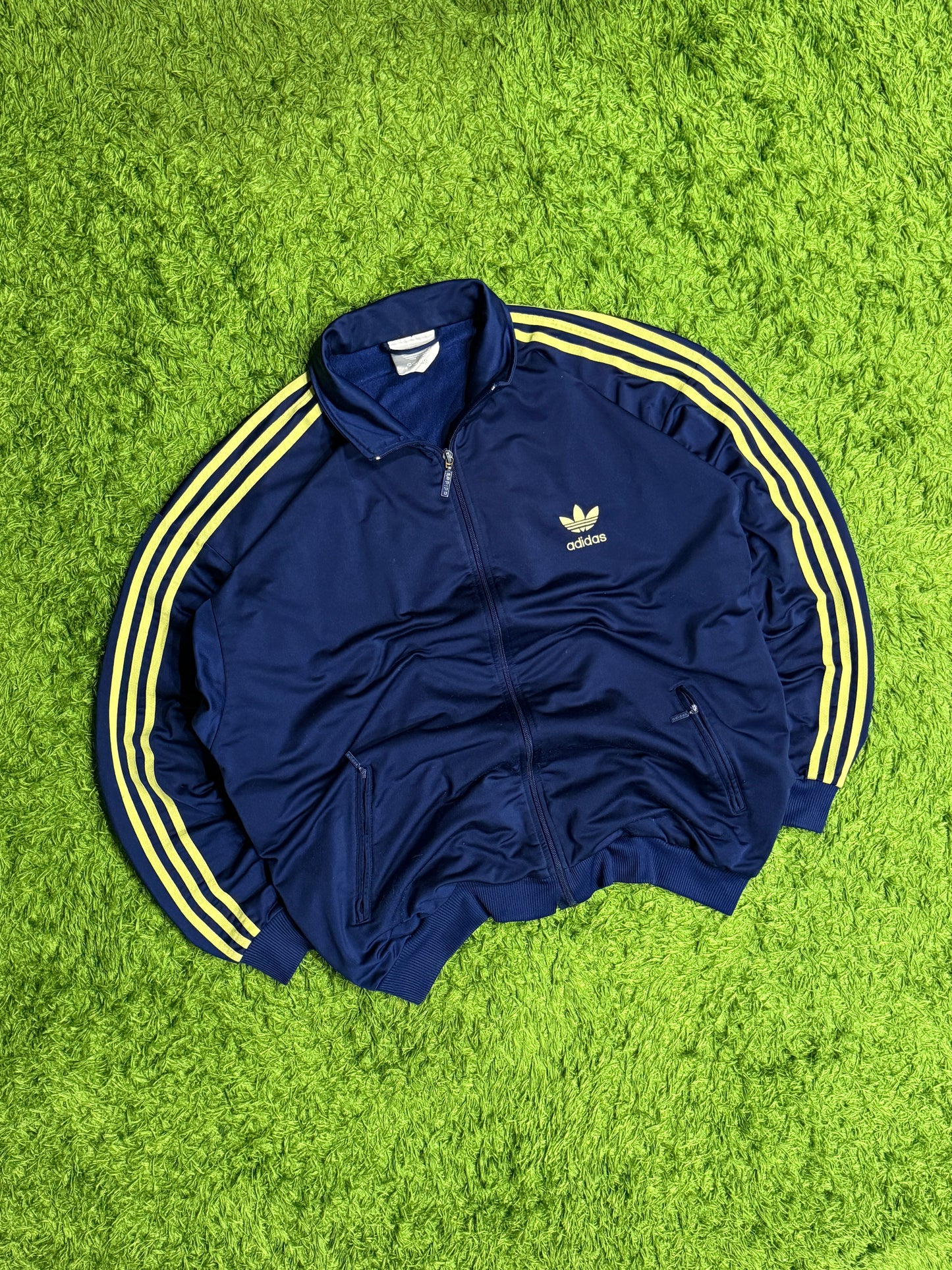 Bluza rozpinana granatowa Adidas Originals Firebird 90s