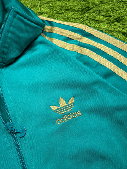 Bluza rozpinana turkusowa Adidas Originals Firebird