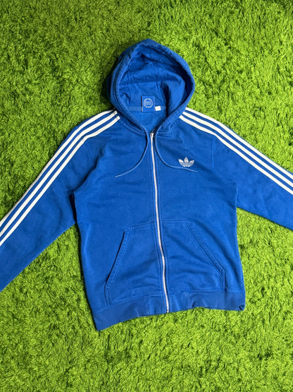 Bluza rozpinana niebieska Adidas Originals firebird hoodie