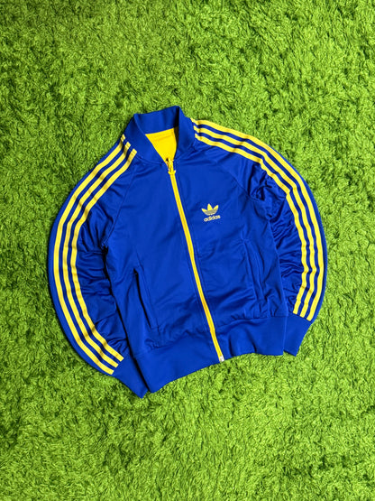 Bluza rozpinana żółta Adidas Originals Firebird rare