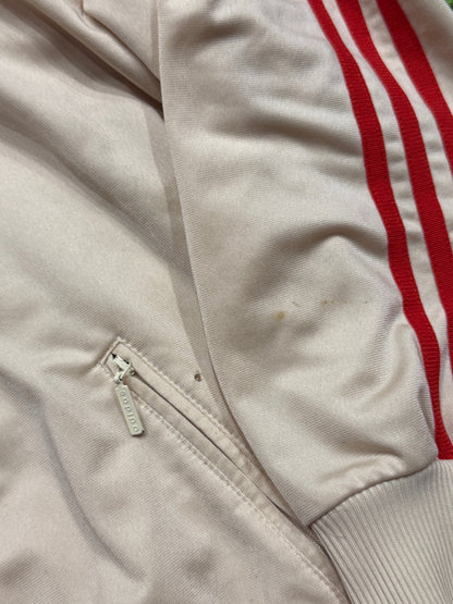 Bluza rozpinana kremowa Adidas Originals Firebird 90s