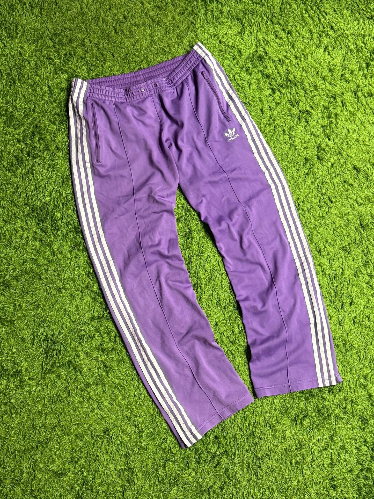 Spodnie dresowe fioletowe Adidas Originals firebird pants