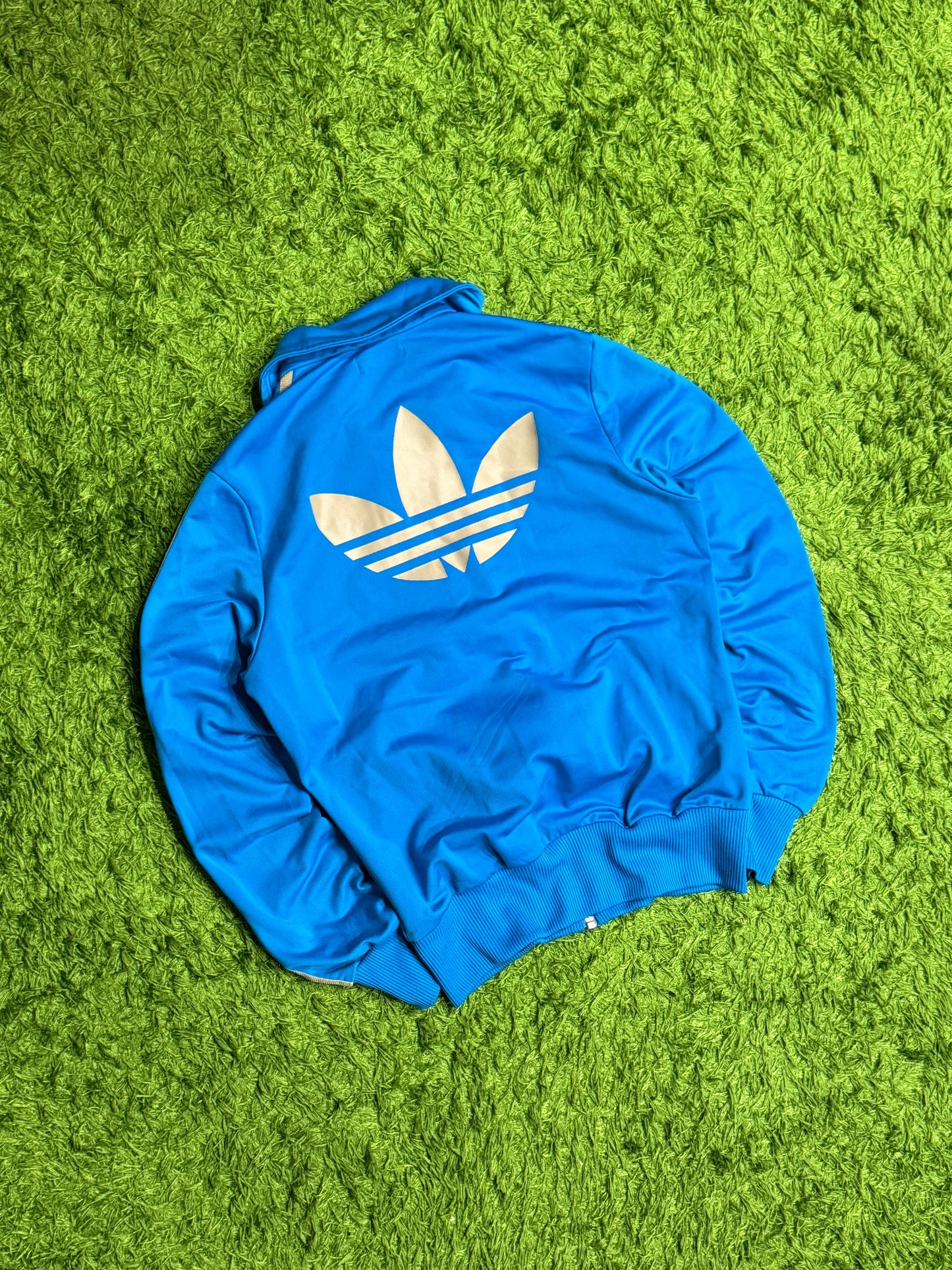 Bluza rozpinana niebieska Adidas Originals Firebird