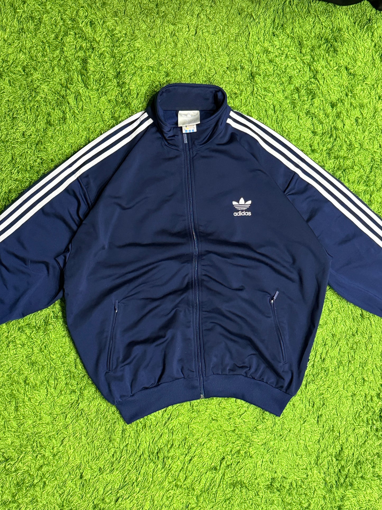 Bluza rozpinana granatowa Adidas Originals Firebird 90s