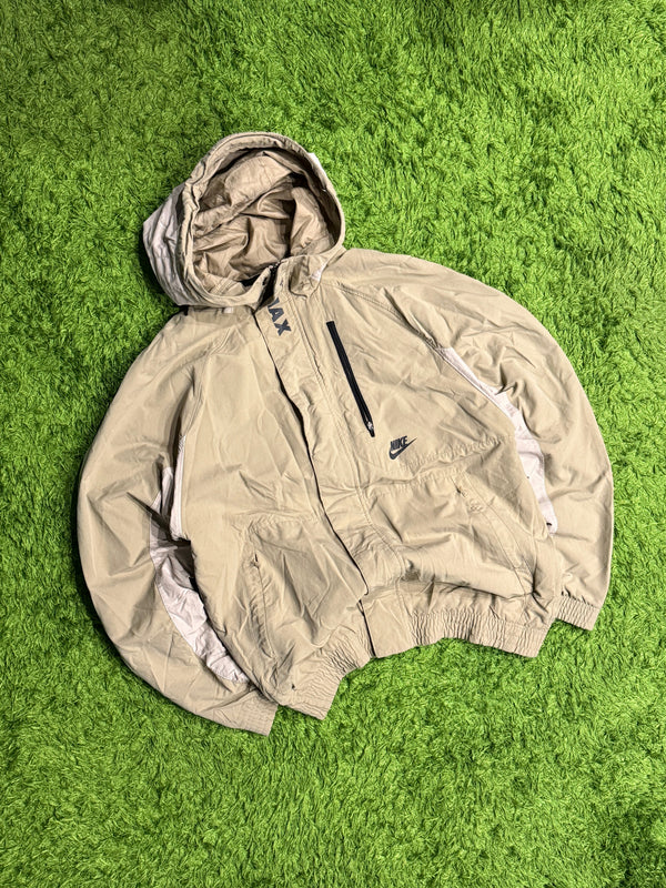 Kurtka wiatrówka Nike Air beżowa