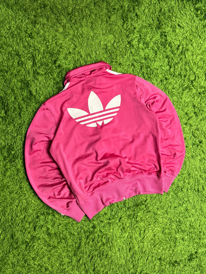 Bluza rozpinana różowa Adidas Originals Firebird