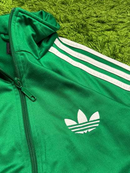 Bluza rozpinana zielona Adidas originals Firebird