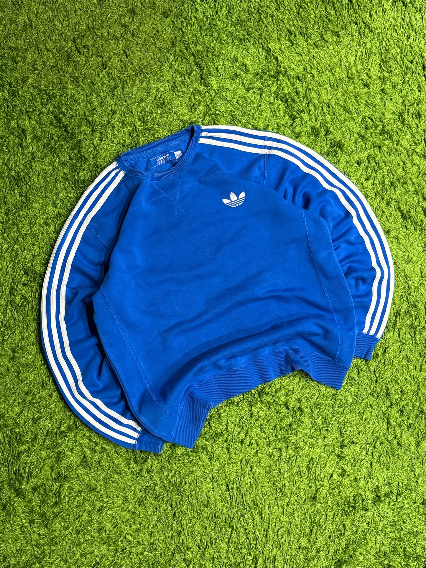 Bluza niebieska Adidas Originals crewneck