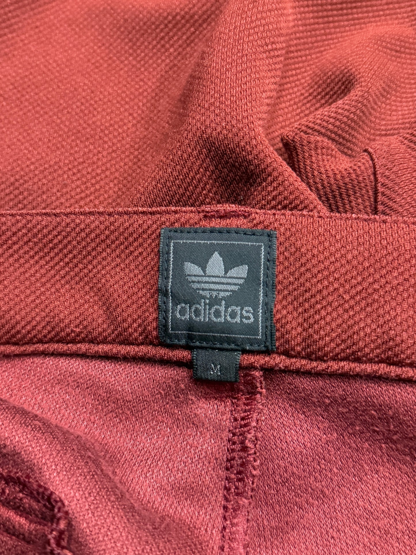 Spodnie bordowe Adidas Originals Firebird sweatpants