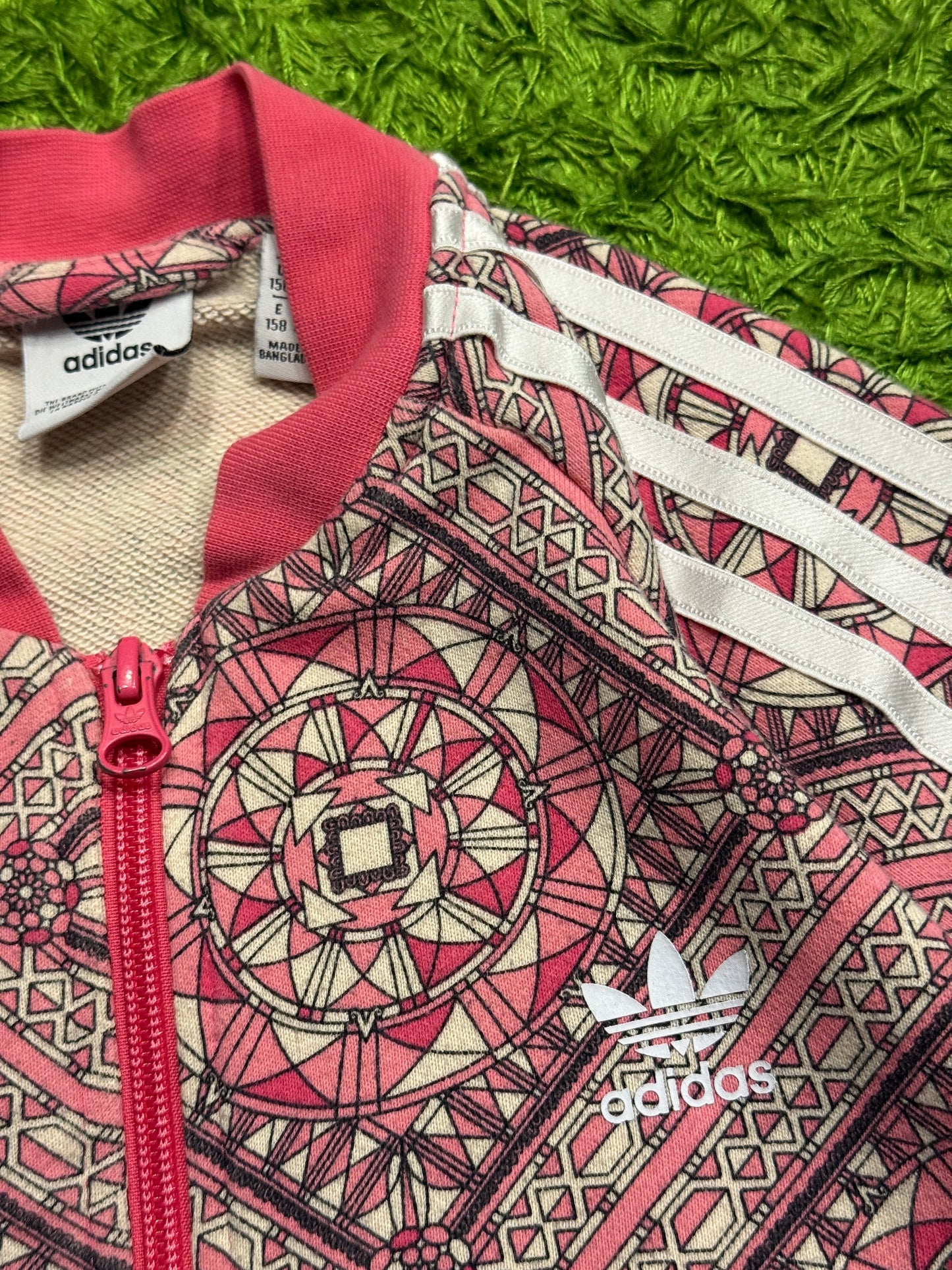 Bluza rozpinana różowa Adidas Originals Firebird