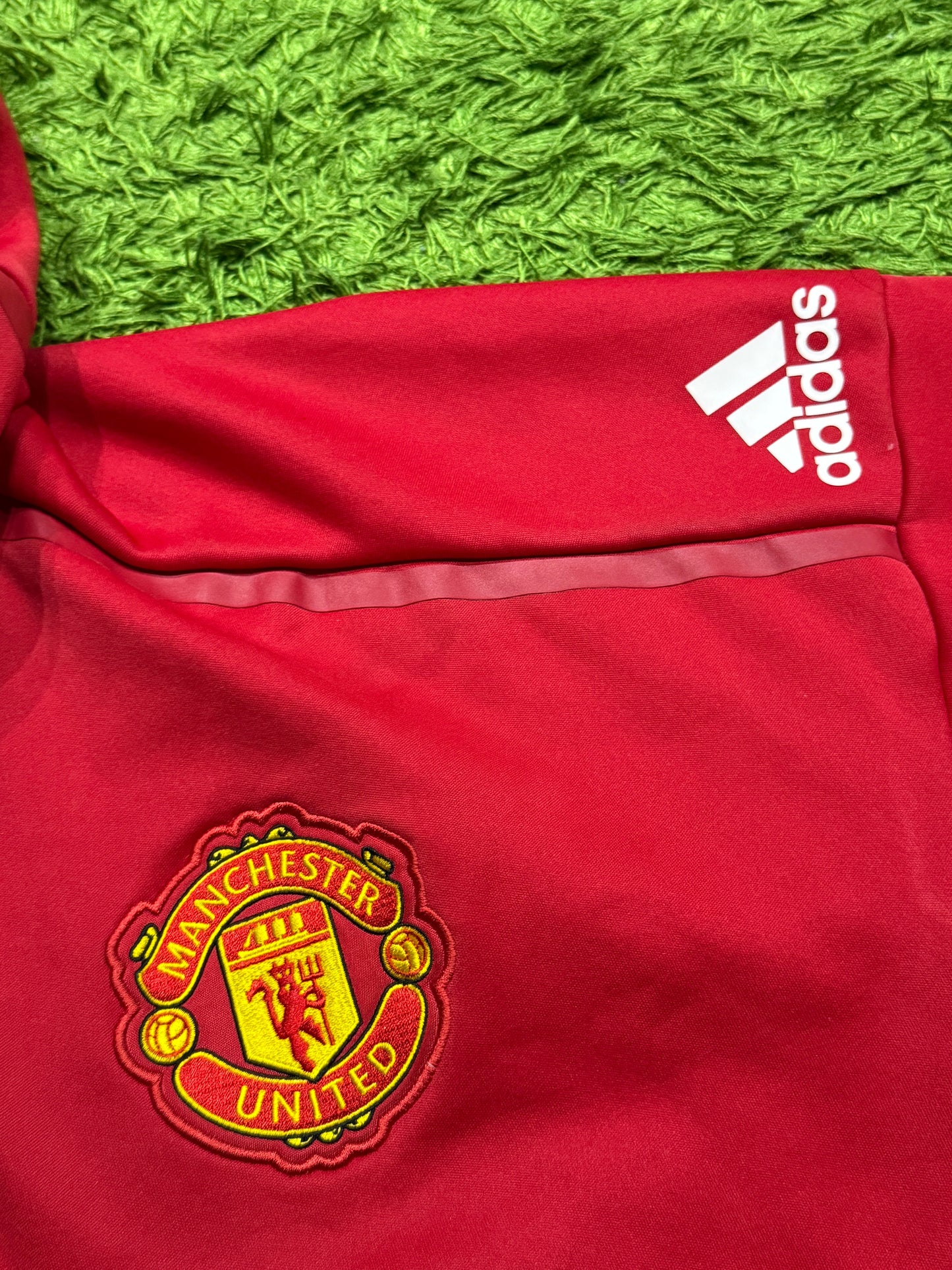 Bluza rozpinana Manchester United adidas zip up hoodie