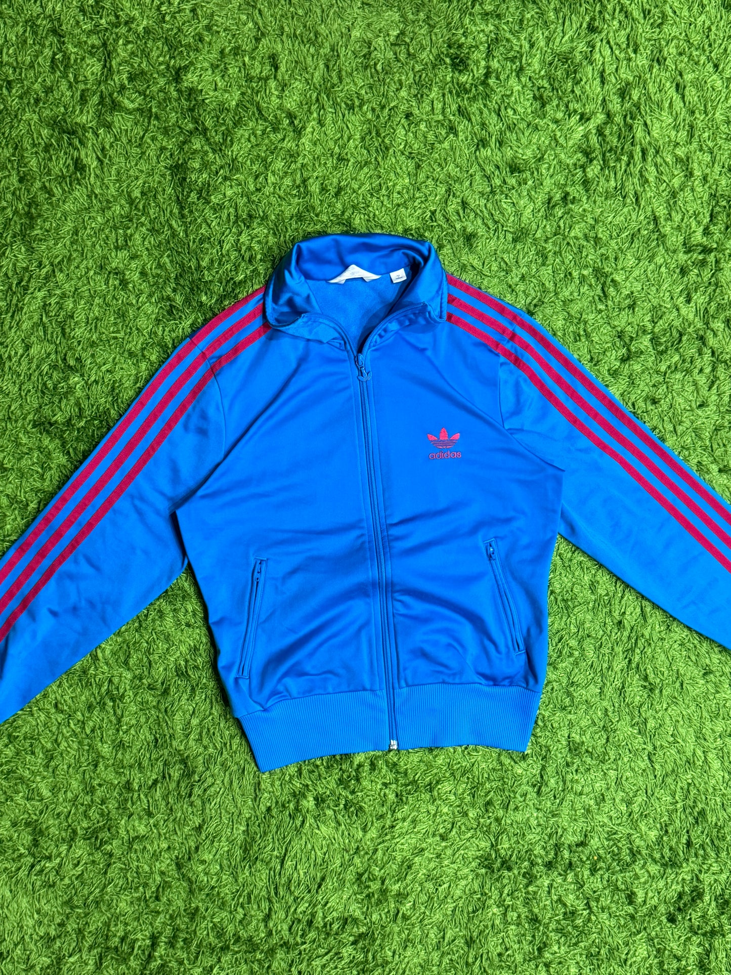 Bluza rozpinana niebieska Adidas Originals Firebird