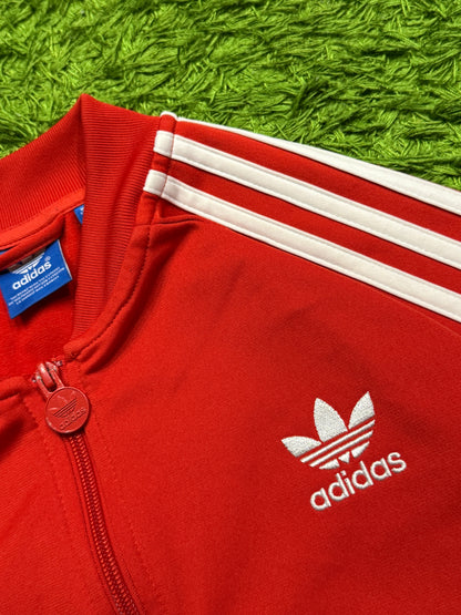 Bluza rozpinana czerwona Adidas Originals Firebird