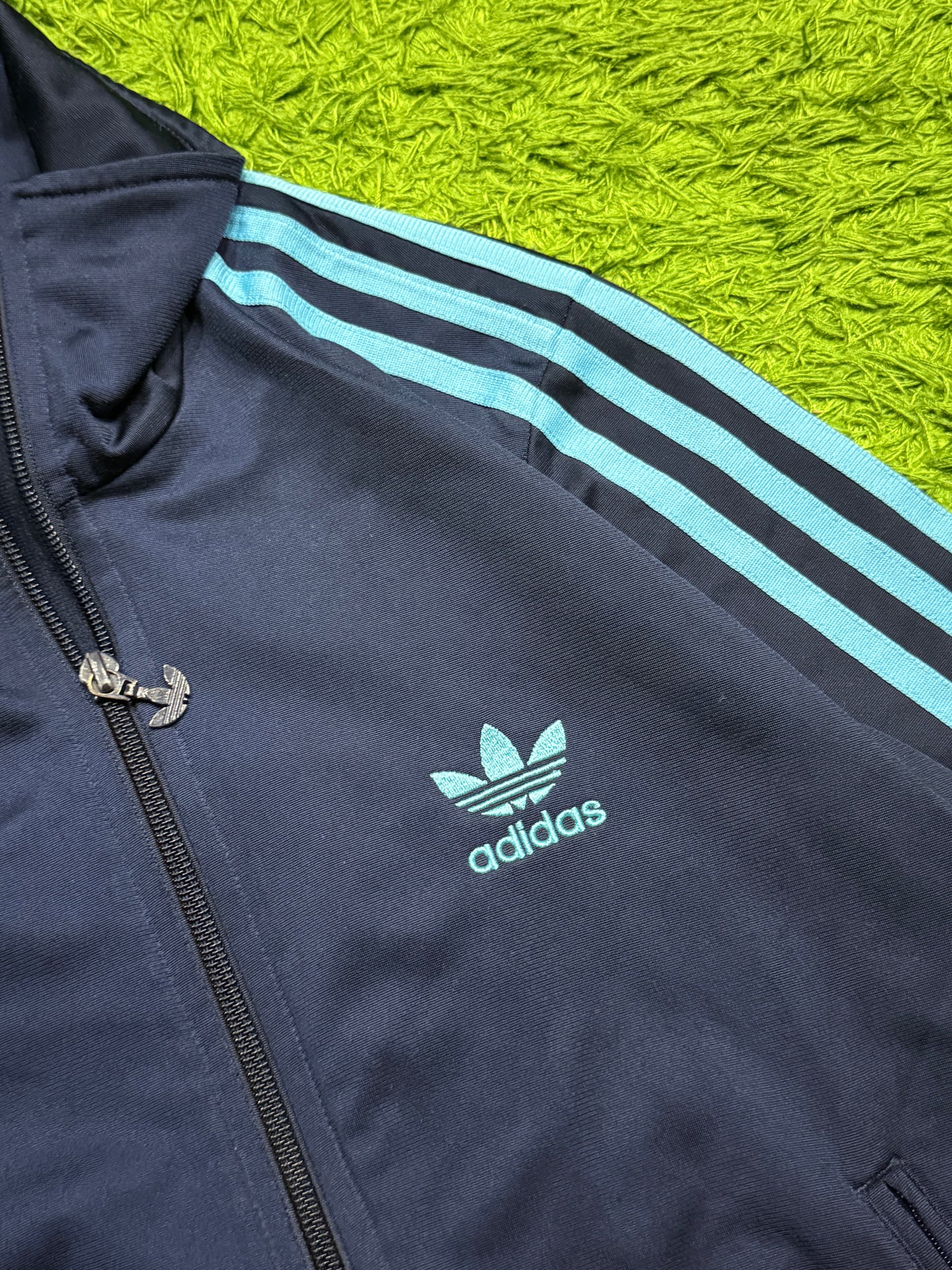Bluza rozpinana granatowa Adidas Originals Firebird