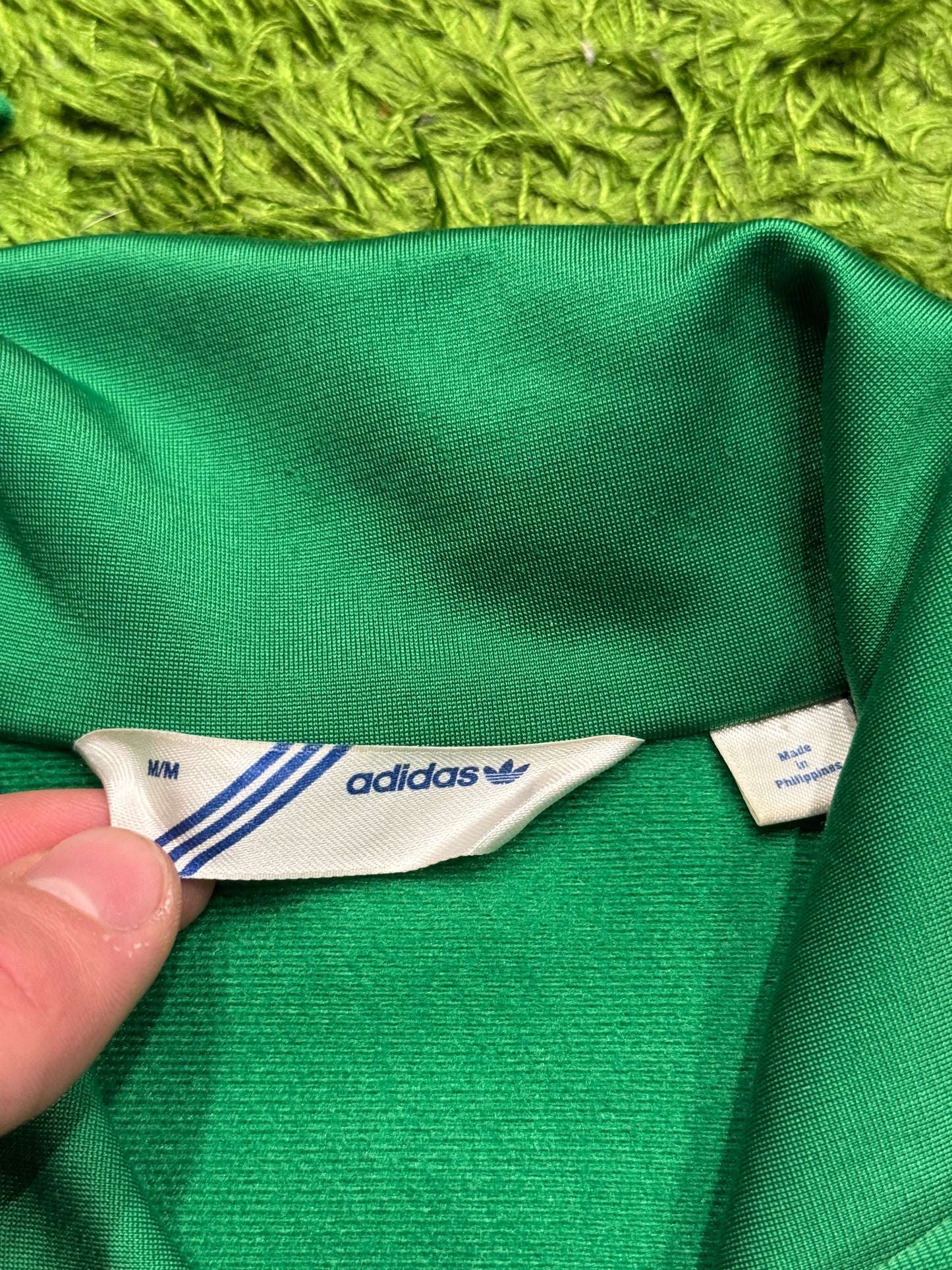 Bluza rozpinana zielona Adidas Originals Firebird