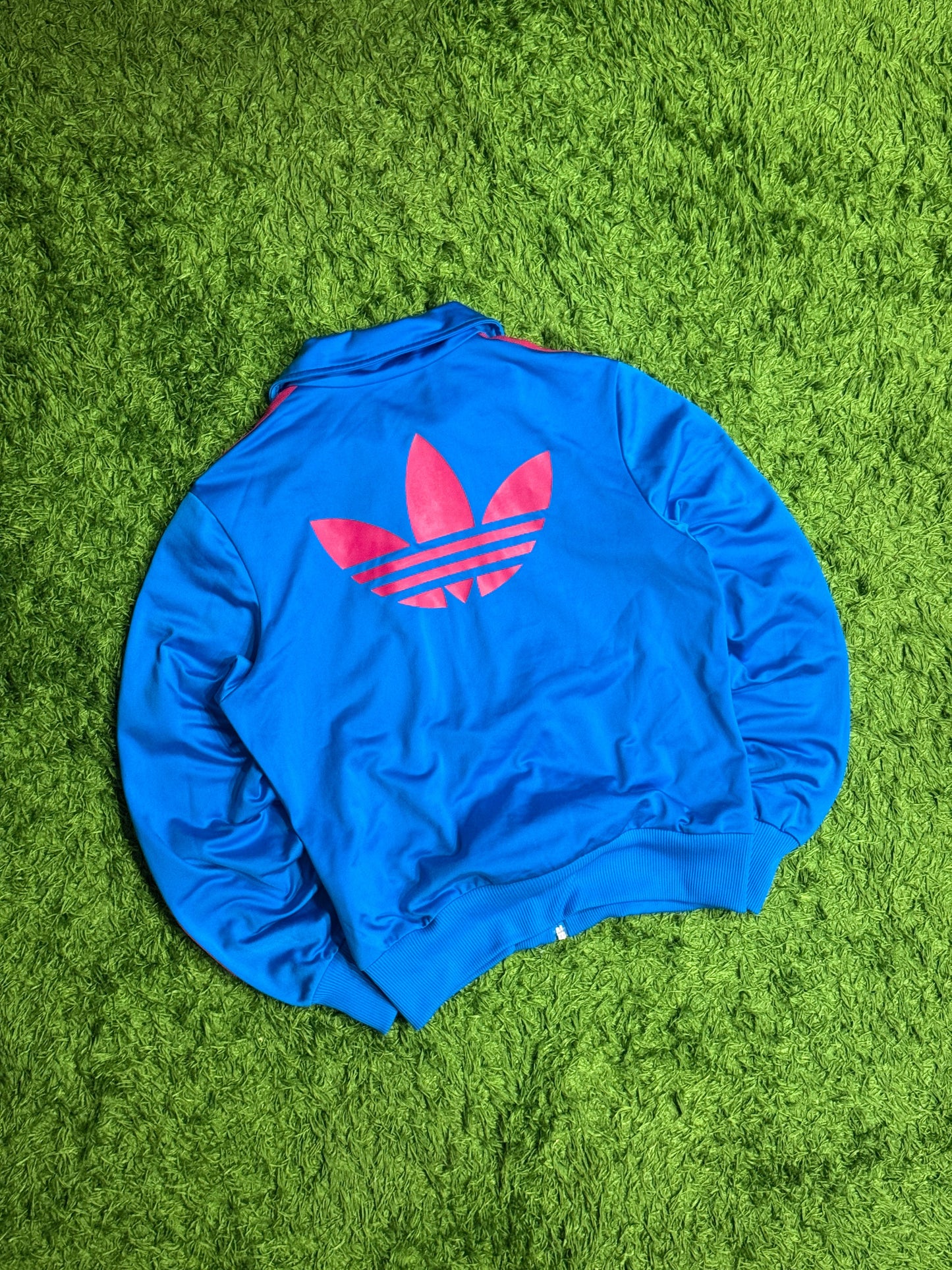 Bluza rozpinana niebieska Adidas Originals Firebird