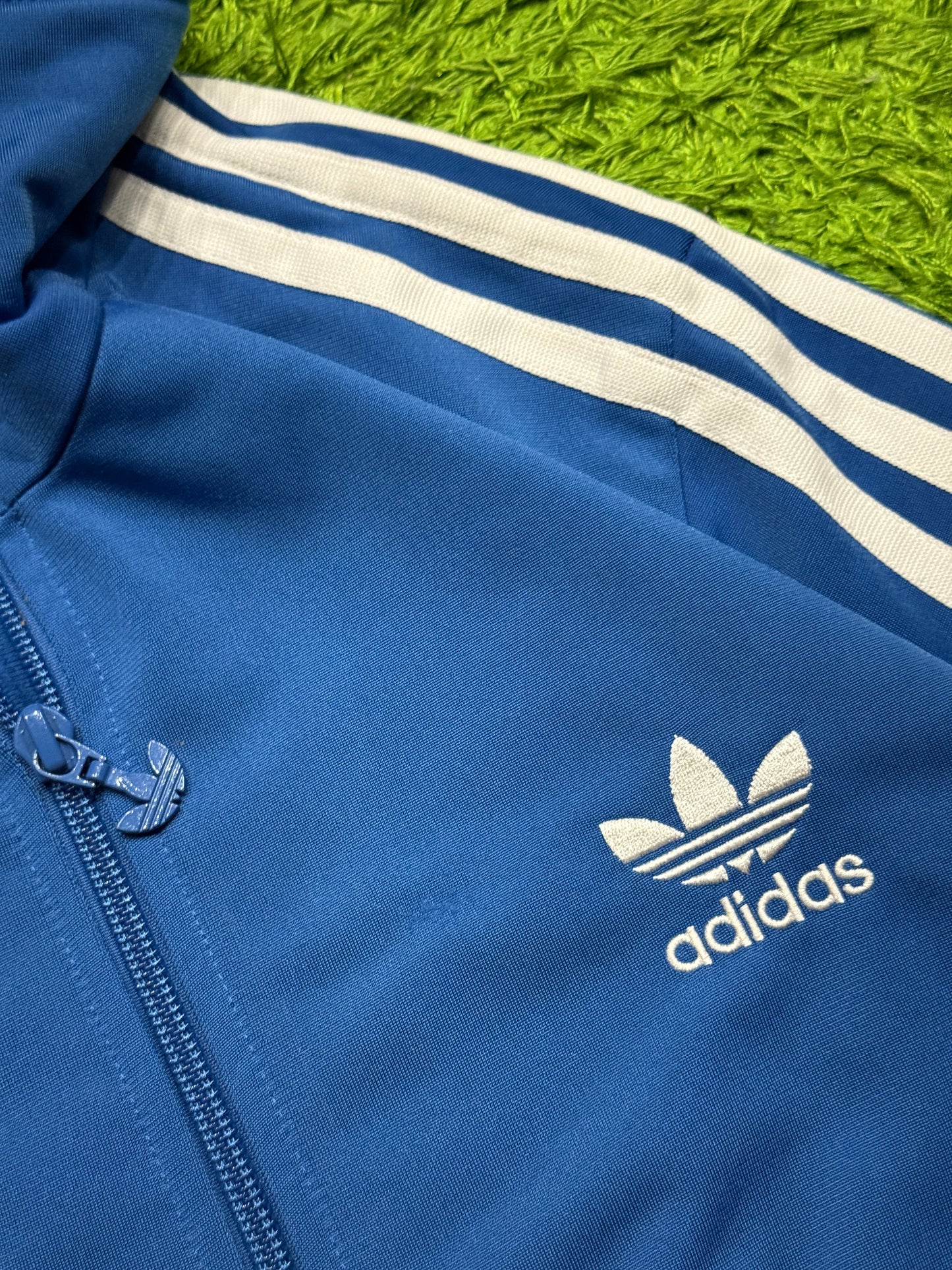 Bluza rozpinana niebieska Adidas Originals Firebird