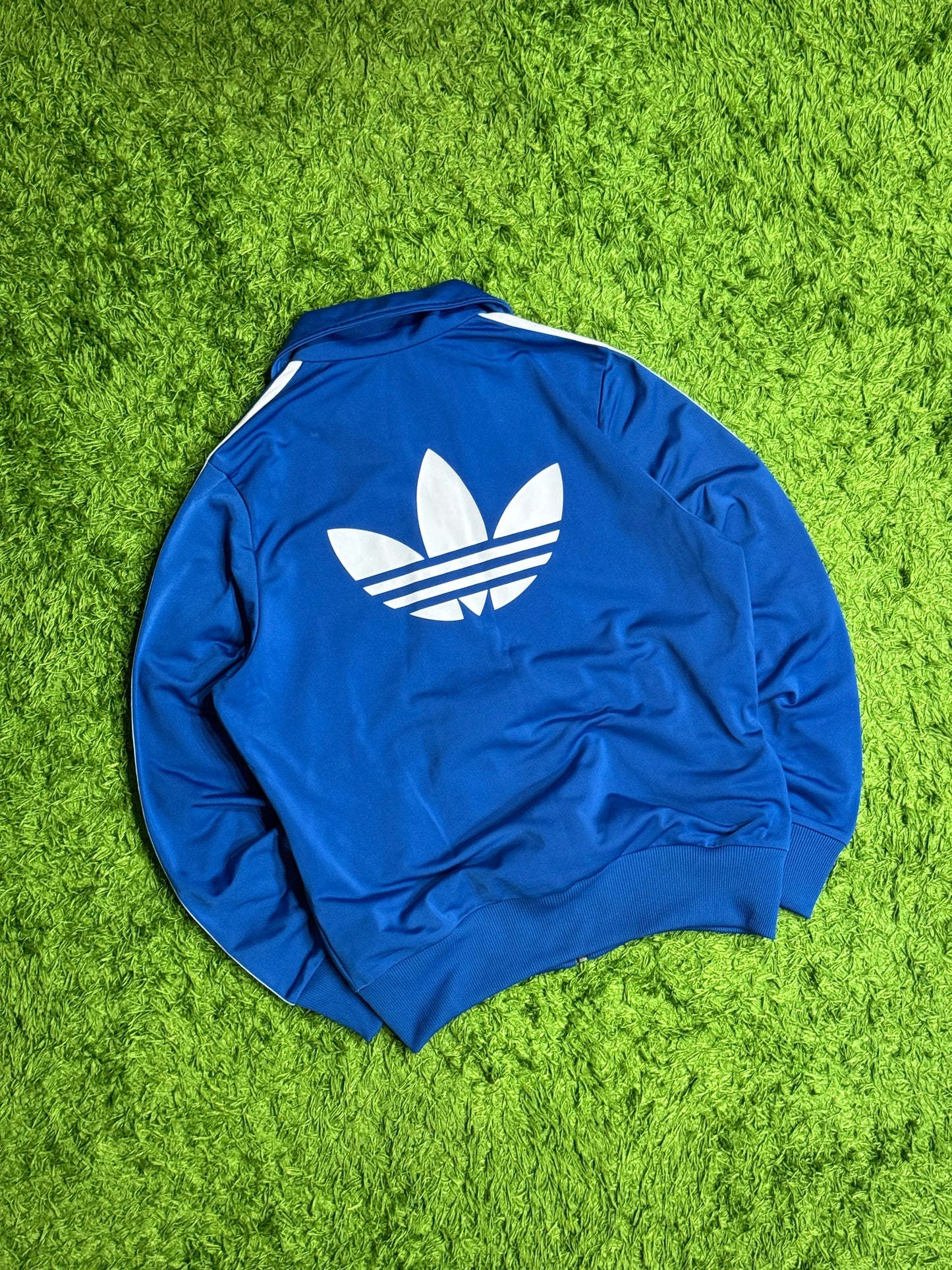 Bluza rozpinana niebieska Adidas Originals Firebird