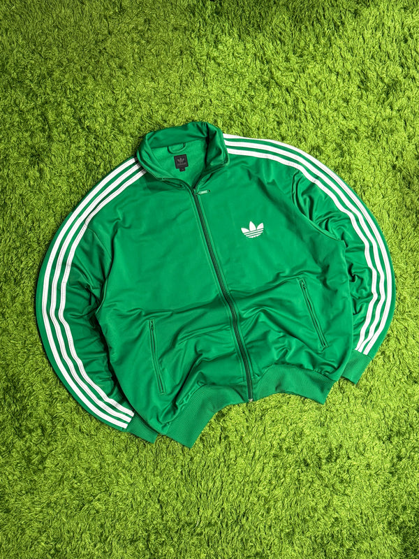 Bluza rozpinana zielona Adidas Originals Firebird